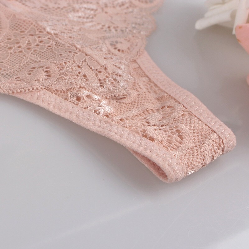 5 Packs Lot Womens Sexy Thongs G-String Lace Panties Briefs Lingeries Underwear