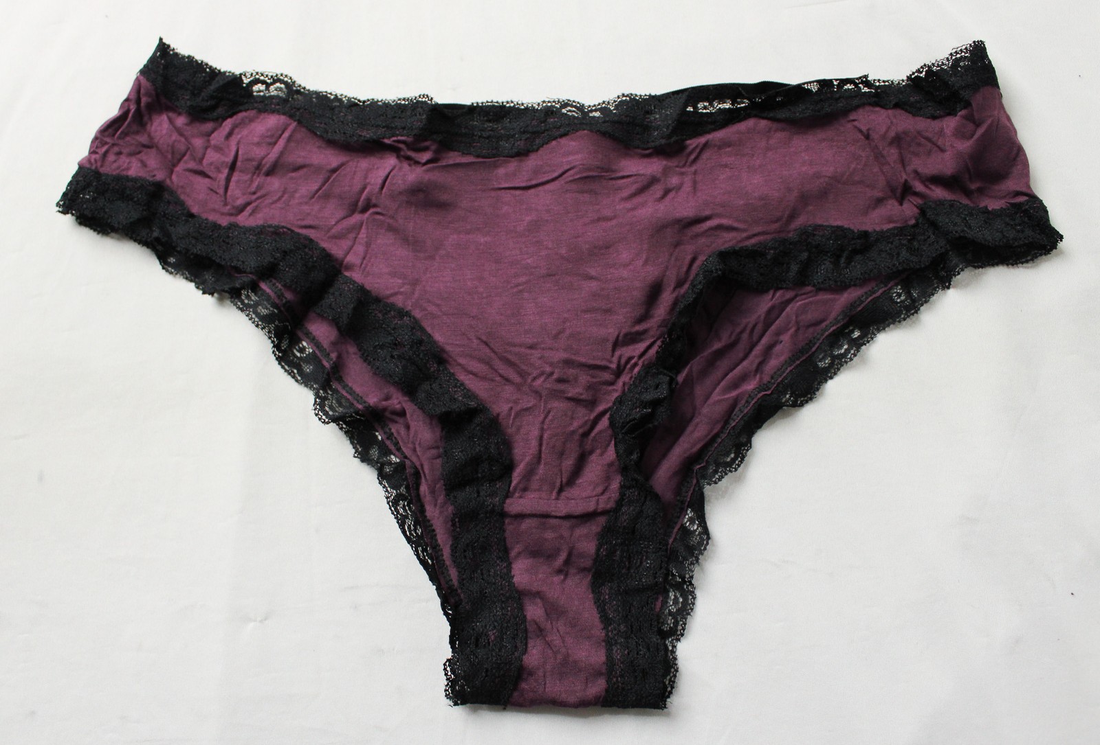 Knotty Women’s AiraModal Dark Romance Brief Underwear CN6 Purple Size 2XL NWT