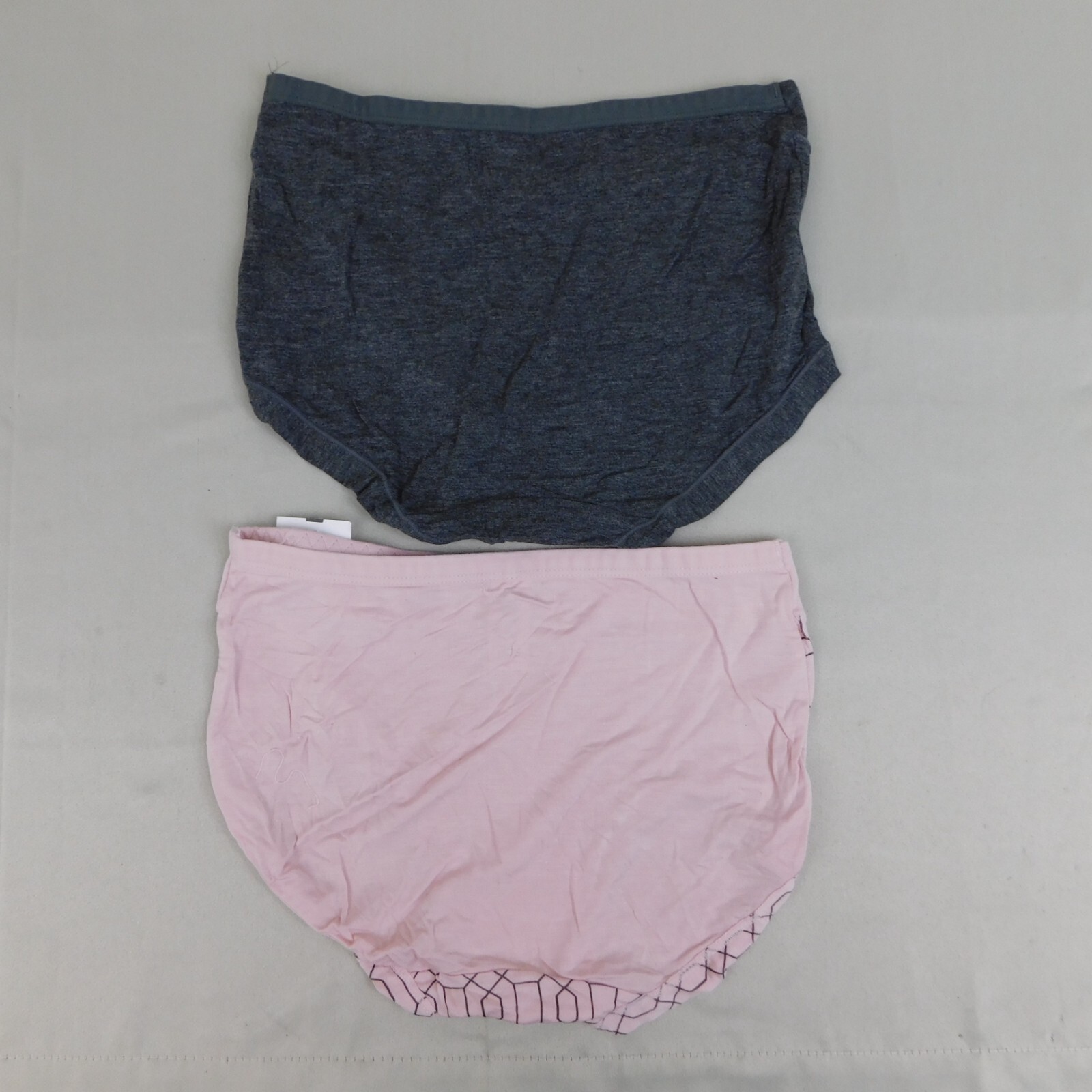 6pc Lot Kathy Ireland & Hanes Brief Panties Size 6, Medium