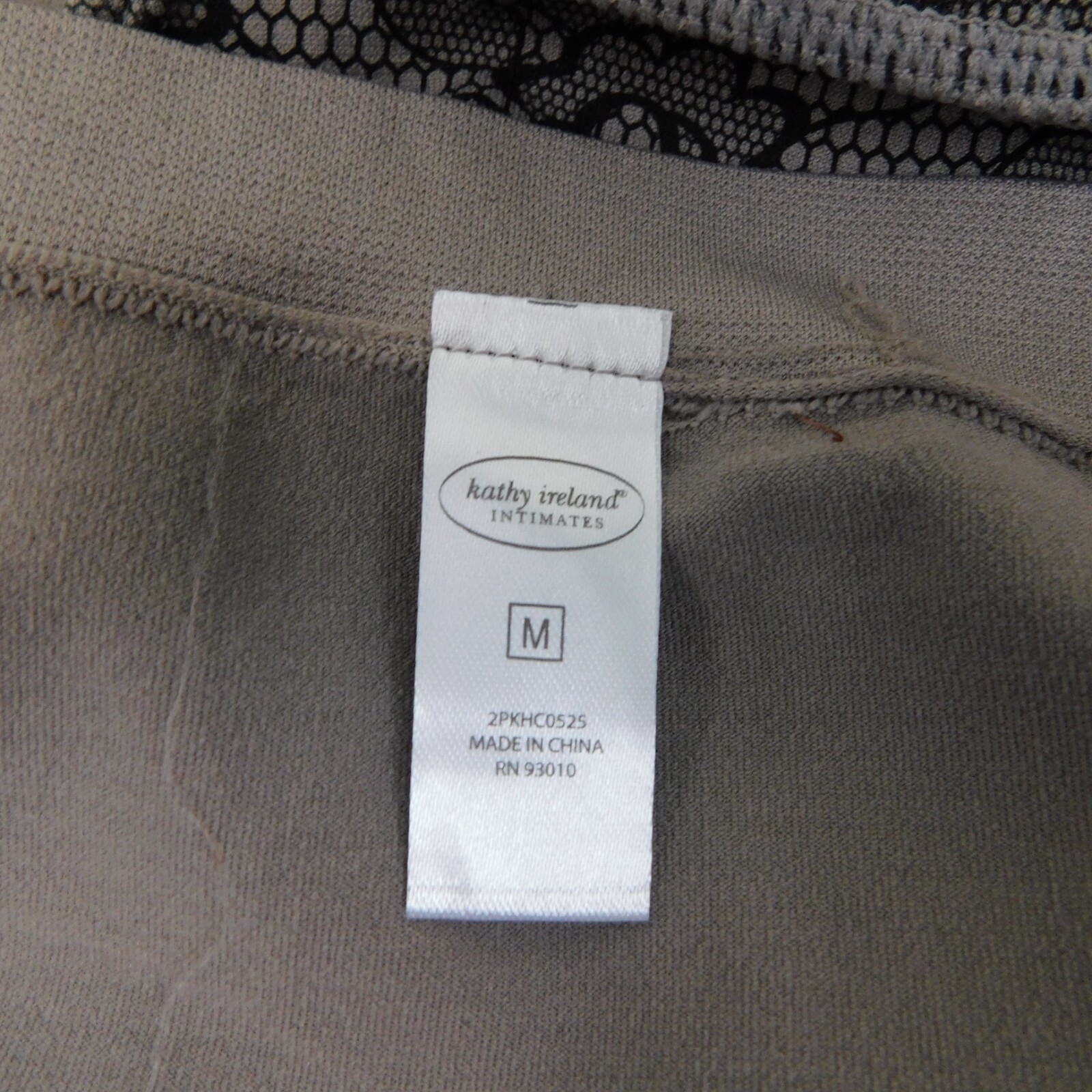 6pc Lot Kathy Ireland & Hanes Brief Panties Size 6, Medium