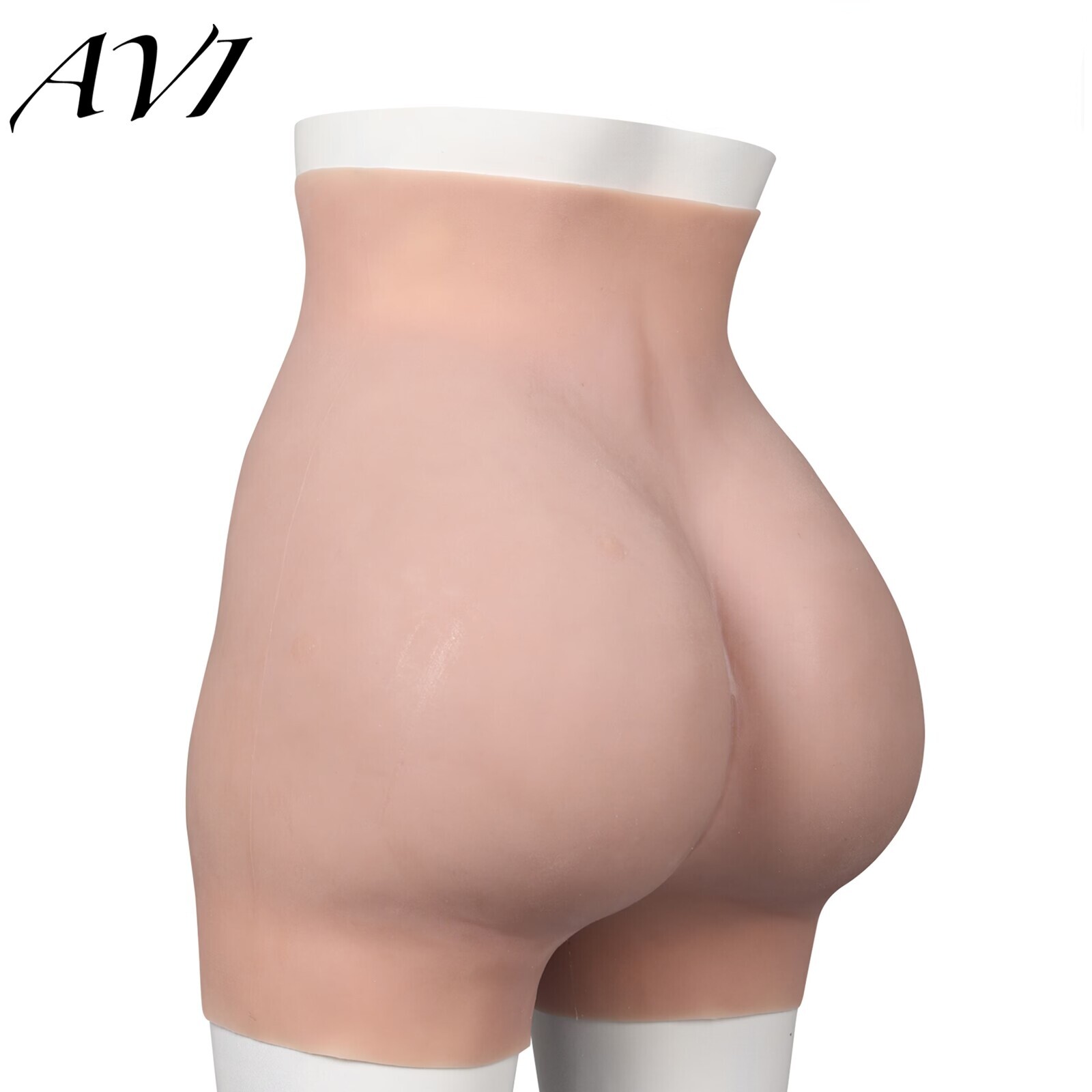 Silicone pants thicken hip shaping fake pants panties for crossdresser