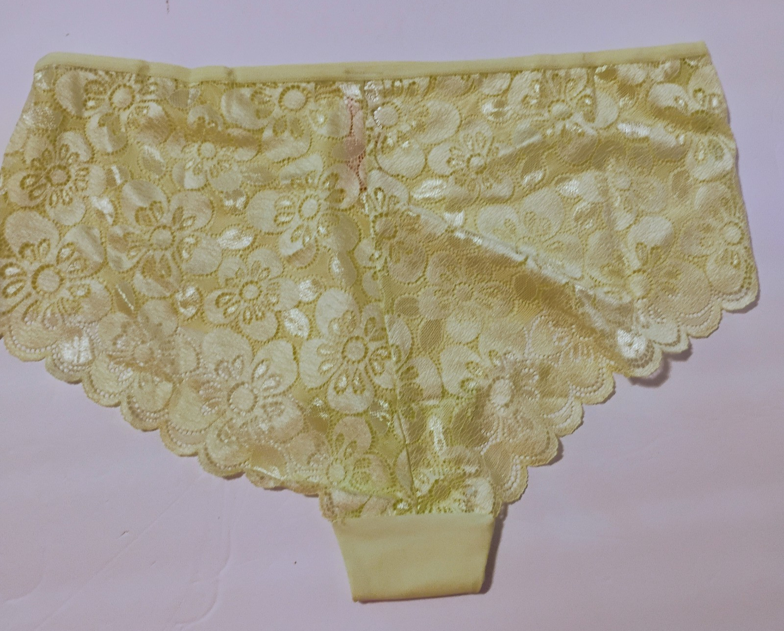 No Boundaries 3 Pairs Cheeky Panties with Lace Women XXL ( 19 ) NWT