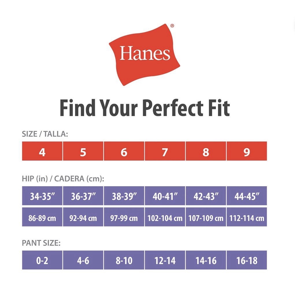 10-Pack HANES Women’s Size 8/XL Microfiber Tagless Briefs Smooth Cool Comfort