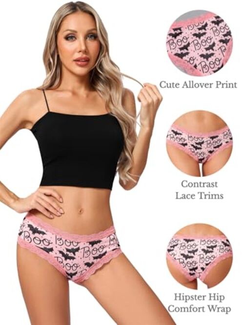 10pcs Women’s Gothic Contrast Lace Halloween Skull & Rose Large Pink & Black