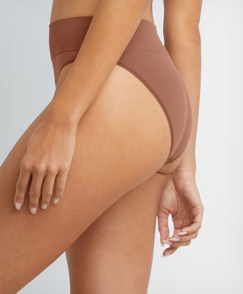 Maidenform M Seamless High Leg Bikini Bronzed Chestnut Women’s