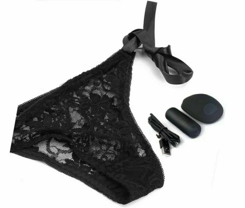 Wireless Remote Control Vibrating Panties Sexy Lace Rechargeable Toy Waterproof