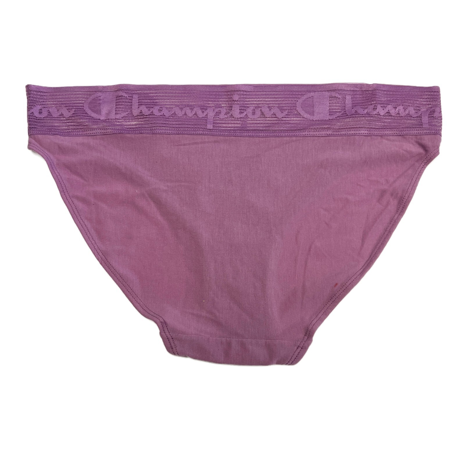 CHAMPION Women’s Wide Lace Logo Waistband Bikini Panty XL NEW