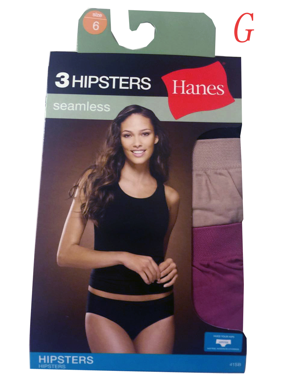 Hanes® Women’s Panties HIPSTERS 3-Pack 41SBAS “seamless” “NO PANTY LINES”