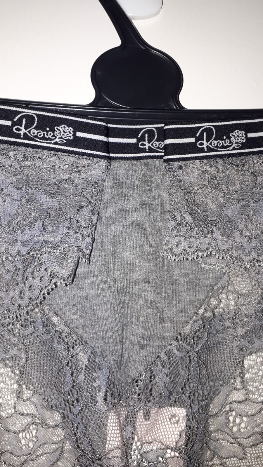 Women’s M&S Rosie Lounge Grey Marl Brazillian Knickers UK Size 20 BNWT
