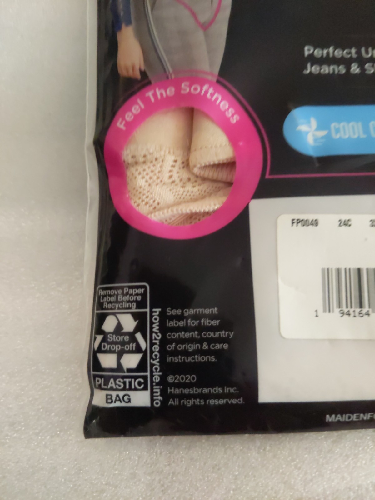 Maidenform Flexees Plus Size 22 24 Women’s Beige Lace Thong Panty Undies 3XL New