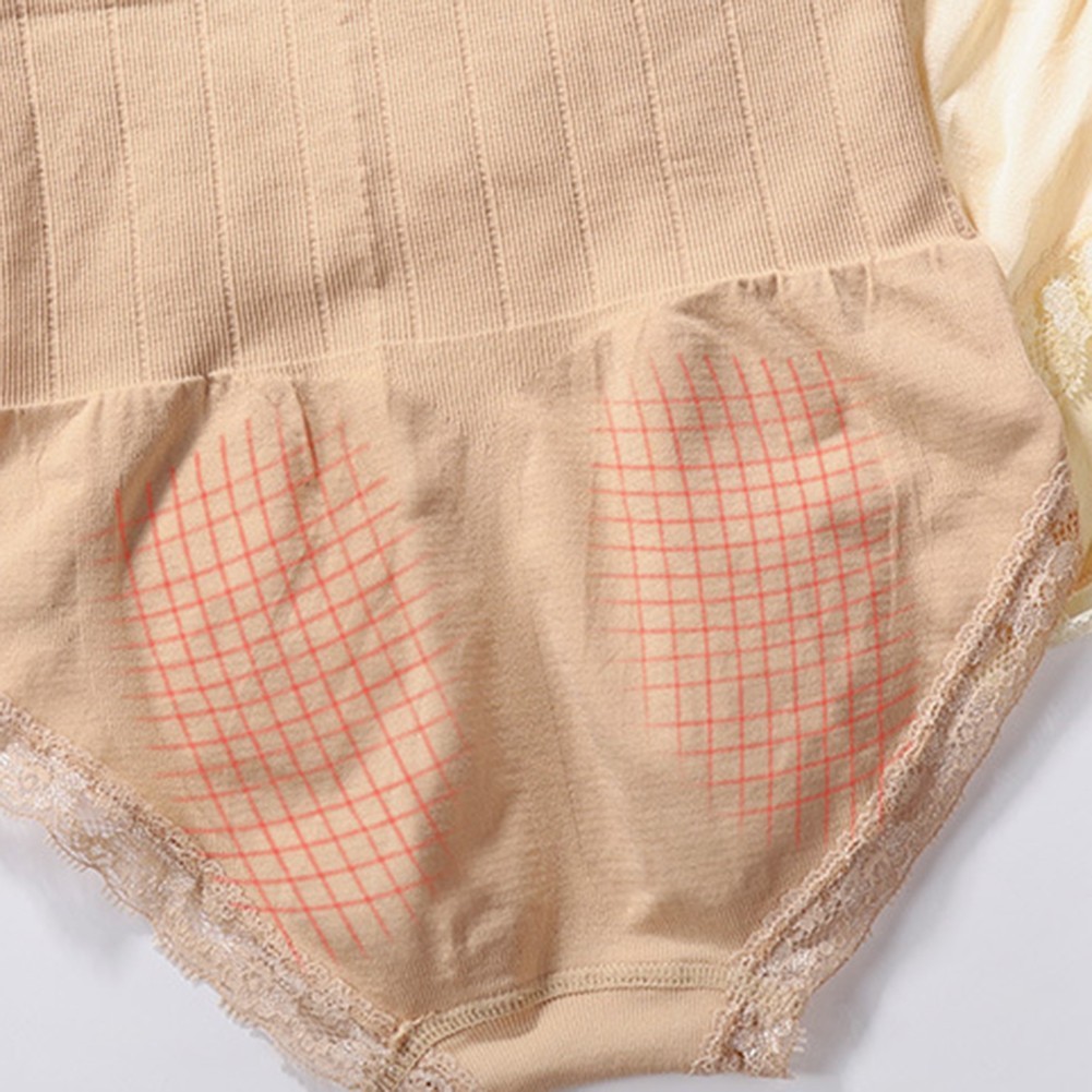 For Women Hip Lifting Lace Underwear Body Shaping Pants Nylon Spandex Material