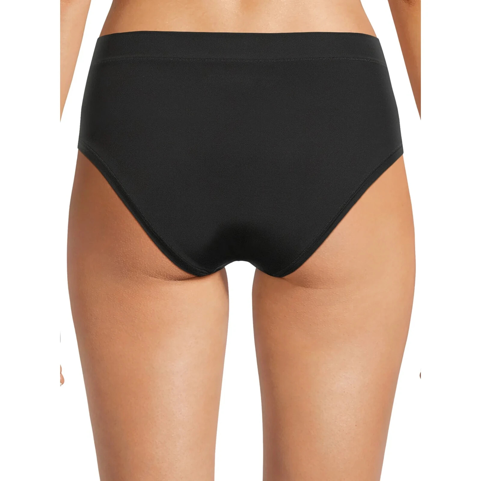 No Boundaries Women’s Micro Crossover Hipster Panties Size MEDIUM Solid Black