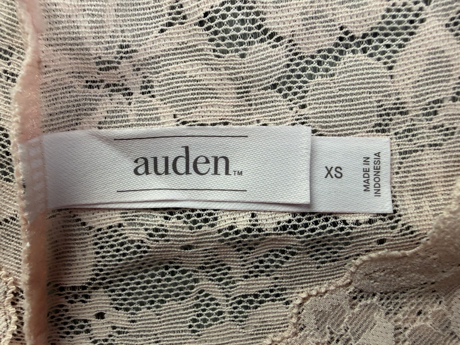 3x Auden Womens XS 0/2 Green/Pink Allover Lace Boy Shorts Underwear