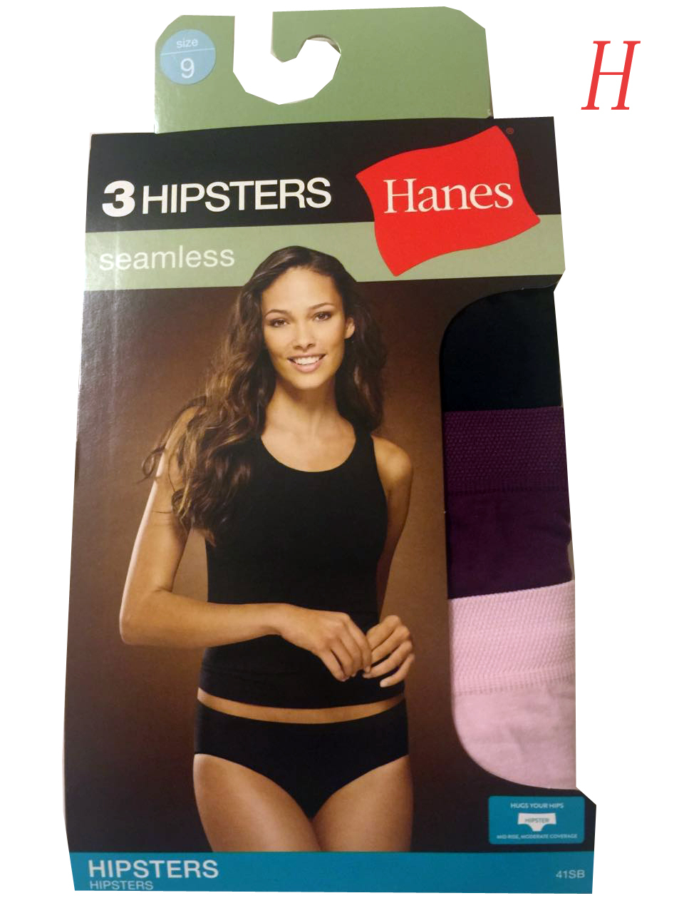Hanes® Women’s Panties HIPSTERS 3-Pack 41SBAS “seamless” “NO PANTY LINES”