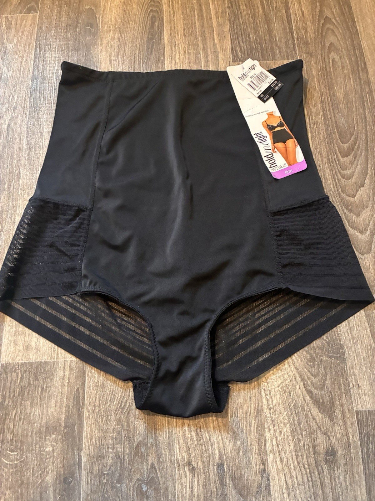 Shapeware High Waist Briefs Black Holdmetight Size 18 uk New With Tags