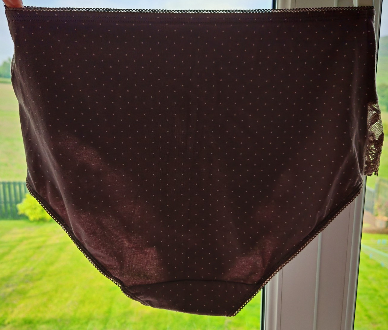 M&S Cotton Mix Mink Classic Fit Full Brief Size 14