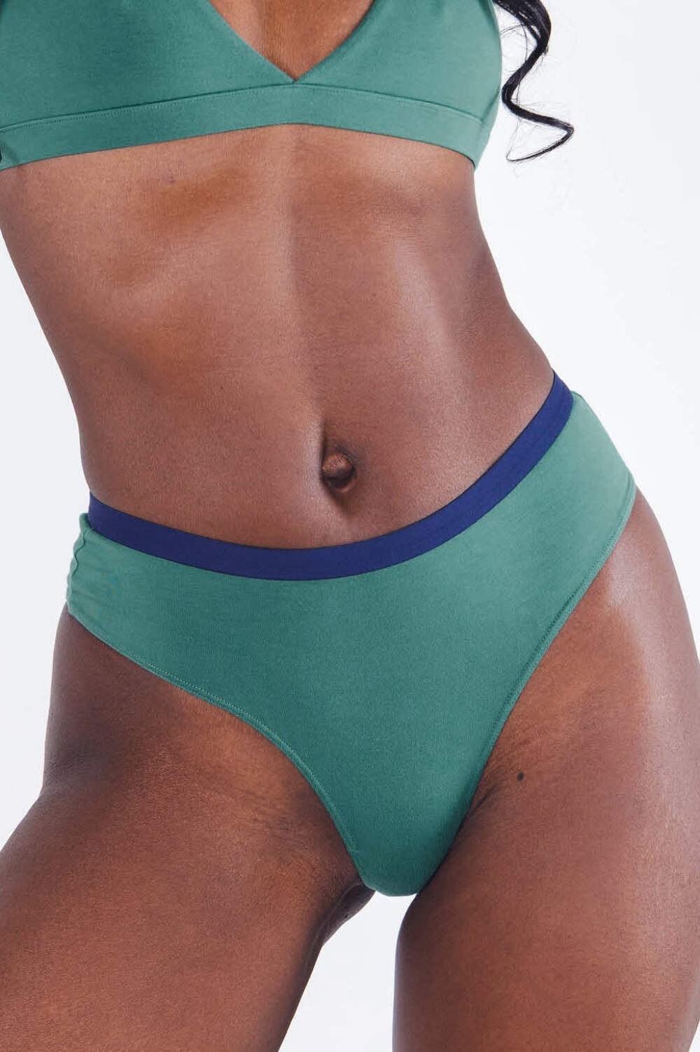 Shinesty “The Curacao” Teal Cheeky Underwear