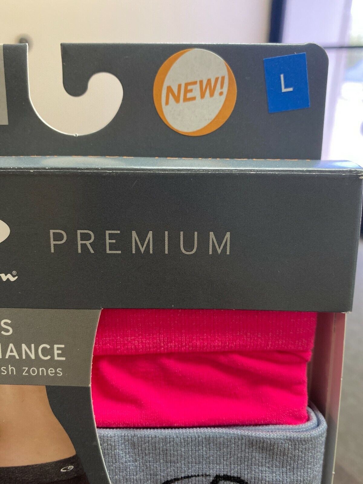 NIB Hanes Mens 3-Pack X-Temp Comfort Cool Boxer Briefs, Regular Length, 2XL/2XG