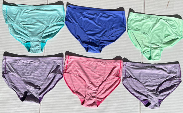 6 PACK of Hanes Girls’ Tagless Briefs Size 12 *SEE PICTURE*