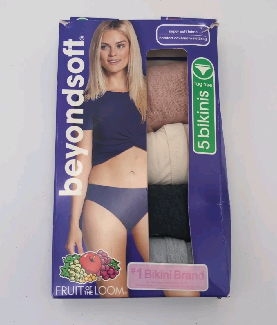 Fruit of the Loom® Women’s BIKINIS 4-Pack size S 5