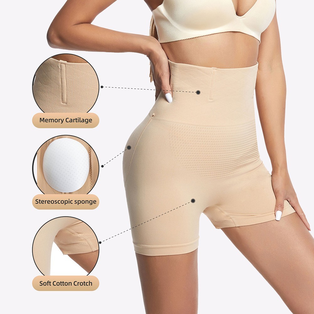 High Waist Butt for lifting Shapewear Panties for Women with Padded Support