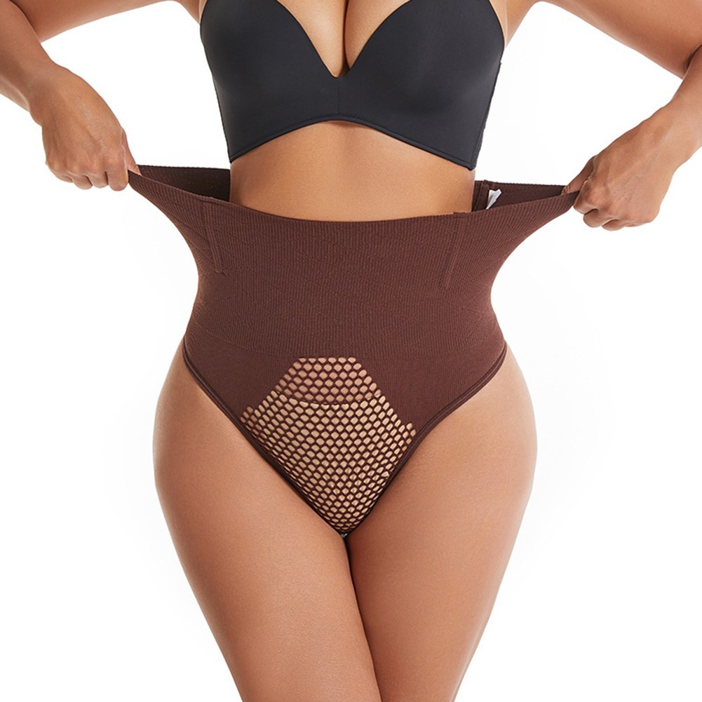 Women’s High Waist Thong Style Shaping Pant with Hollow Back and Lift Effect