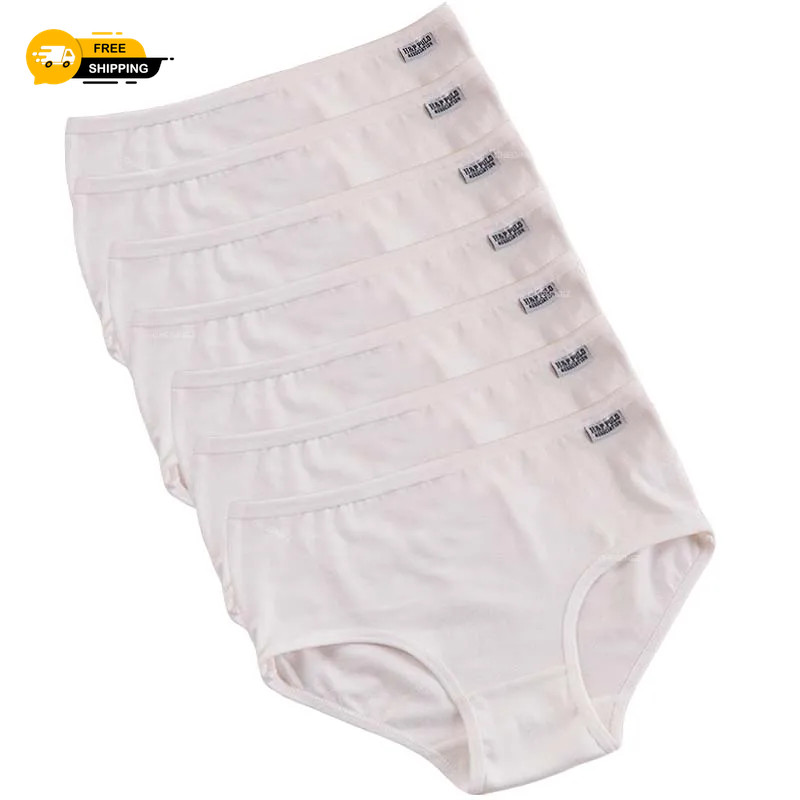 7Pcs/Lot Plus Size Underwear Women’s Panties Cotton Girl Brief Sexy Lingeries