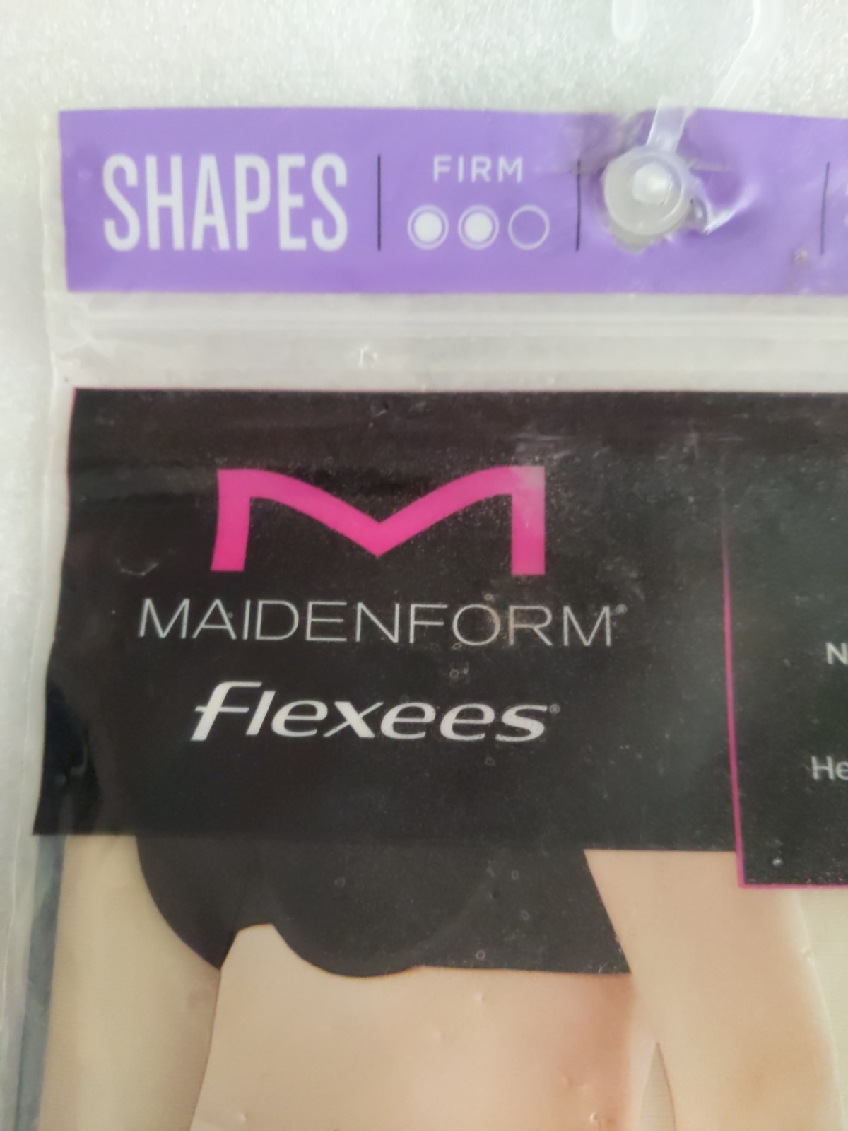 Maidenform Flexees Plus Size 22 24 Women’s Beige Lace Thong Panty Undies 3XL New
