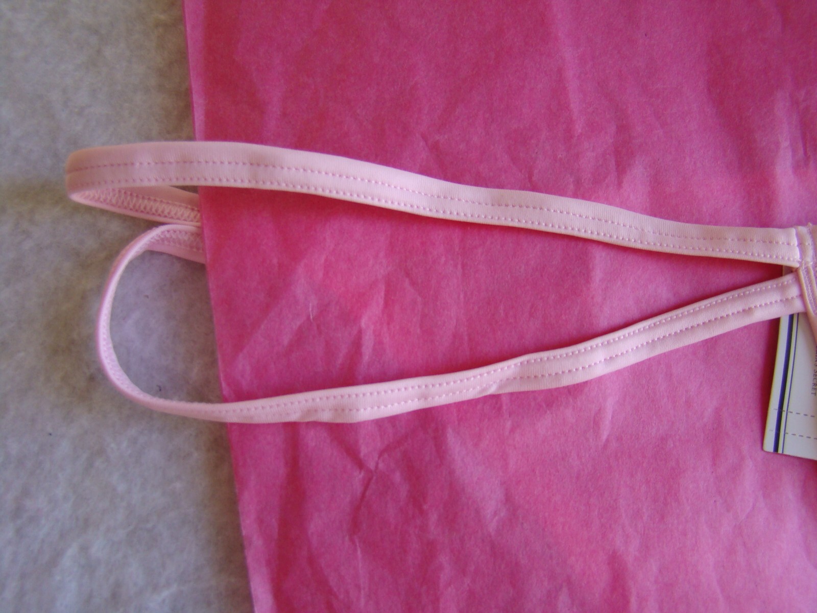 New Victoria’s Secret Pink PINK Logo Pattern All Over Thong String Panties