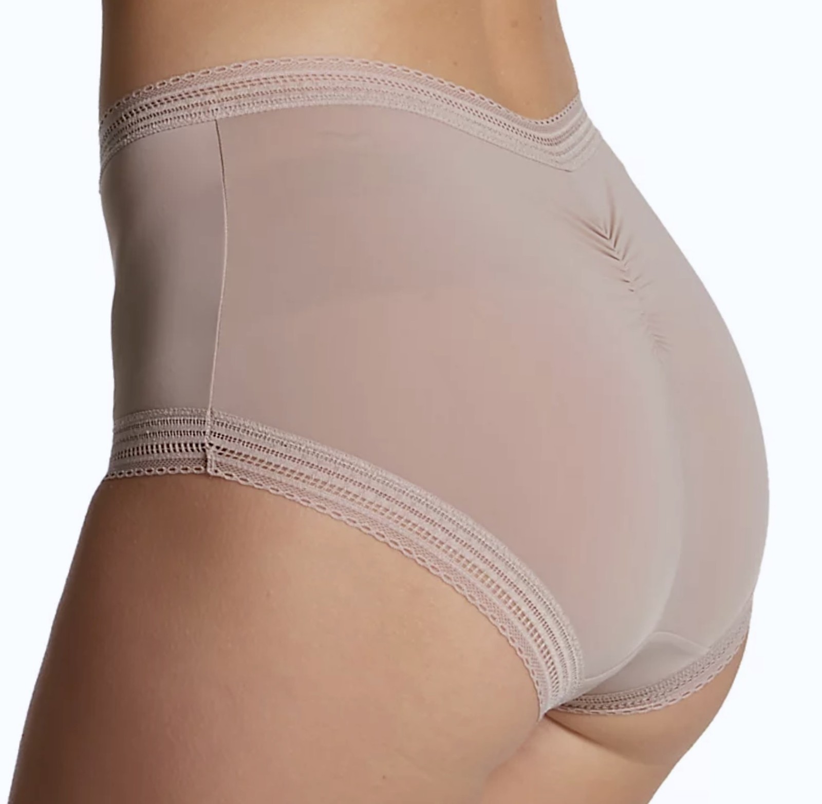 MAIDENFORM Fab Fit Full Coverage Evening Blush Boyshort Panty Womens Sz M 6 L 7