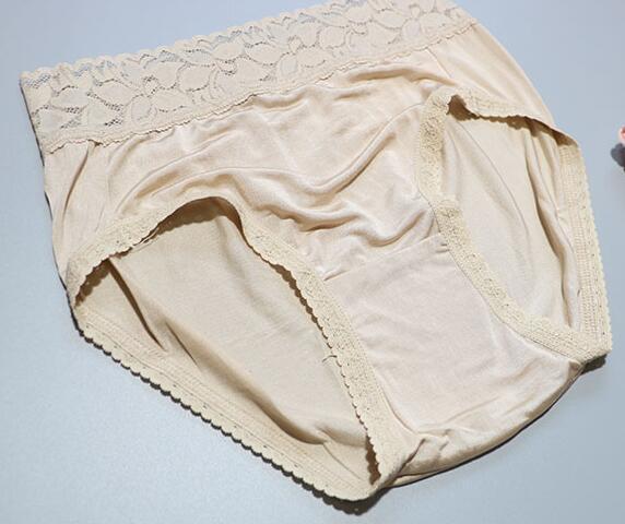 5 PACK 100% Mulberry Silk Women Lace Panties Briefs Underwear Lingerie SG004