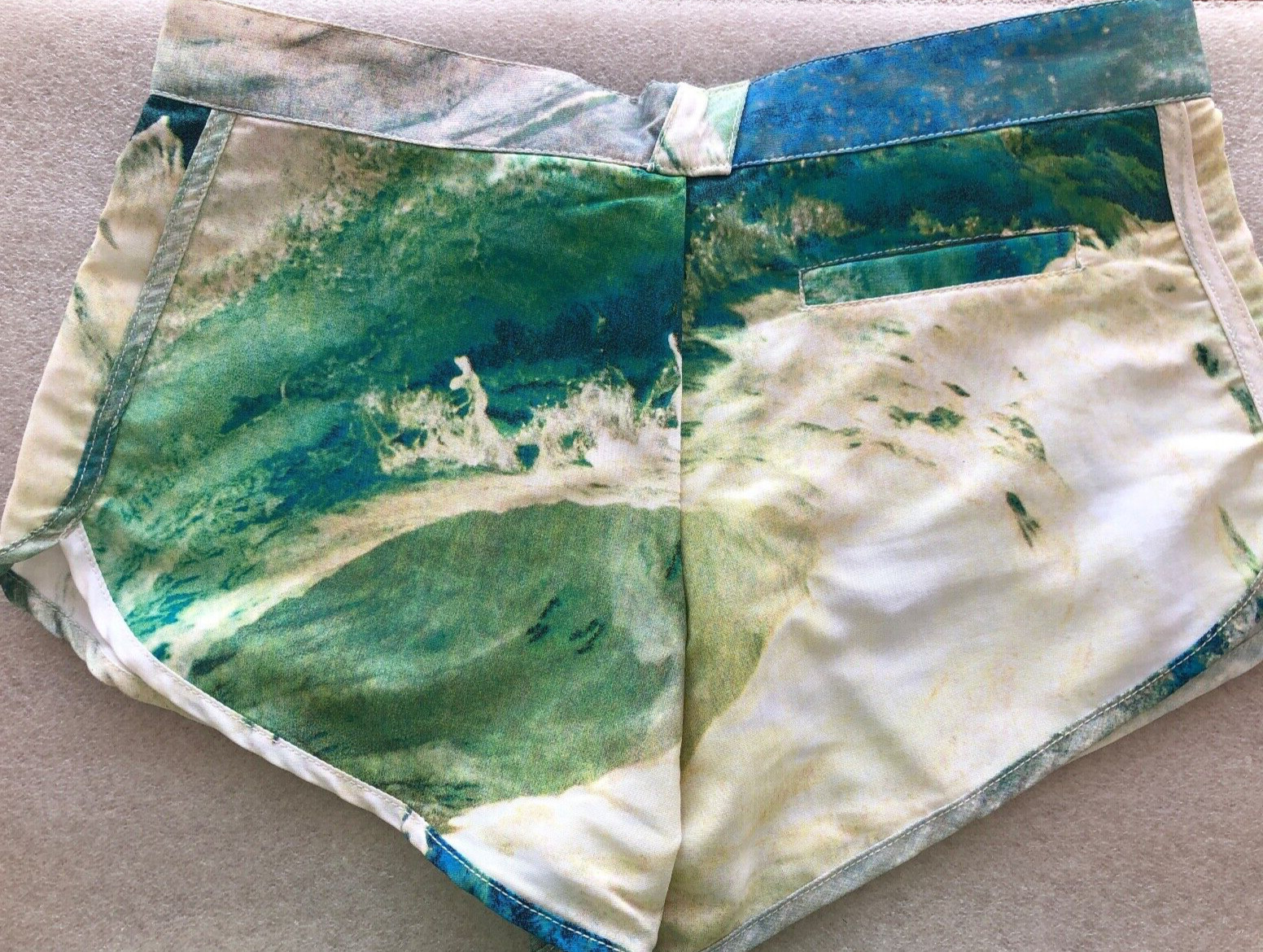 Ksubi Wave Running Shorts extra small SIZE 6 New with Tags