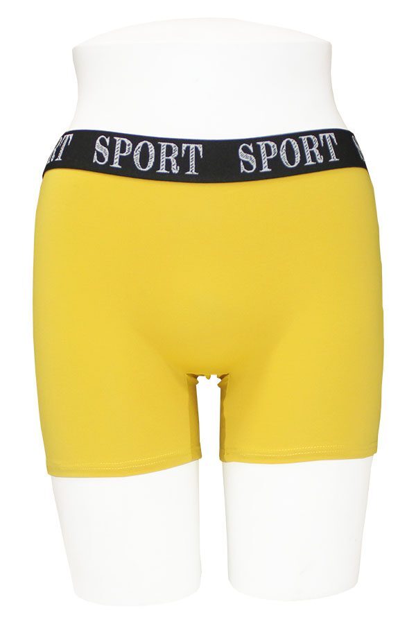 Youmita Ladies Soft Stretch Cotton High Rise Sport Boxer Brief Shorts Boyshorts