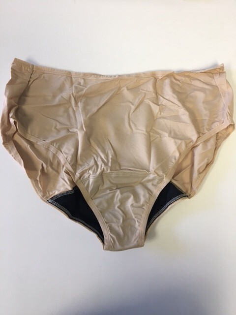 Dear Kate Women’s Panties – Nellie Hipster 1X Nude Mini Lining Period Protection
