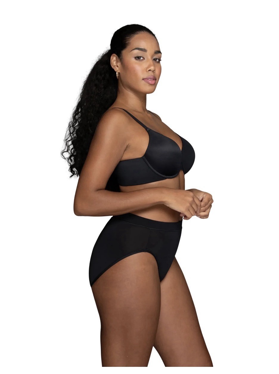 3-Pack VANITY FAIR Radiant Women’s 5XL/12 Hi-Cut Briefs 360 Comfort Soft Flex