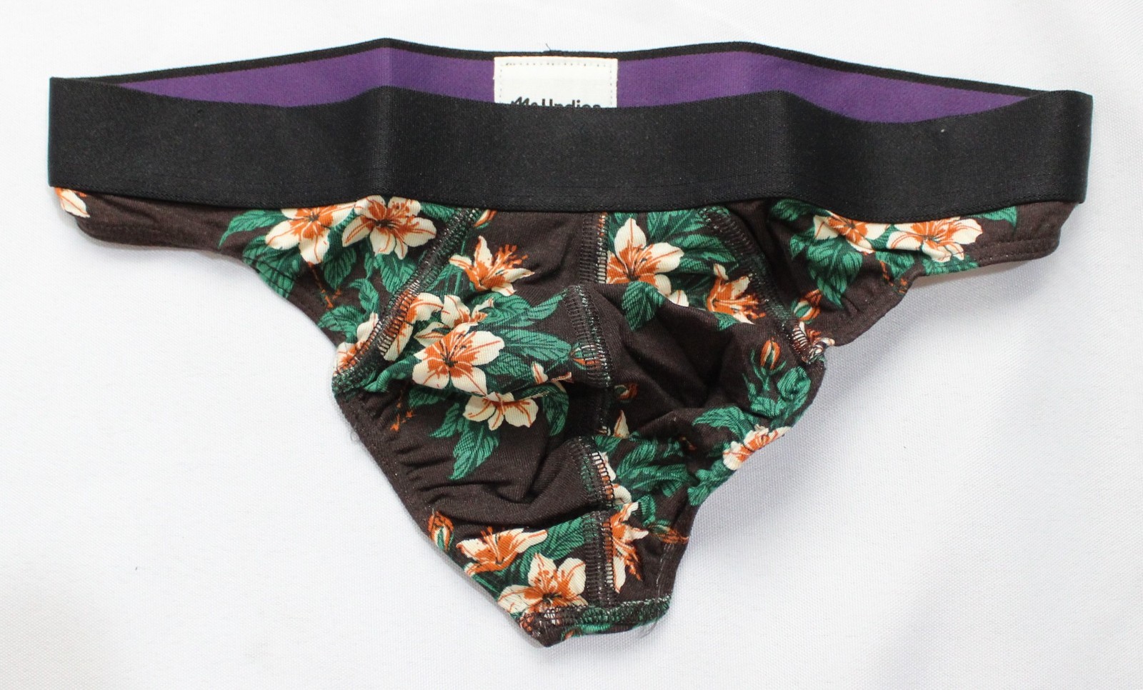 MeUndies Women’s Lightweight Pouch Front Thong BM7 Leid Back Small NWT