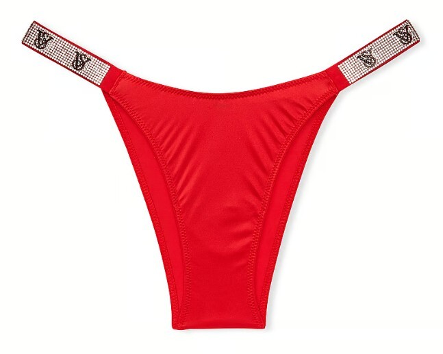 Victoria’s Secret SALE! Rhinestone Shine Strap Brazilian XS S M L XL XXL Pantie