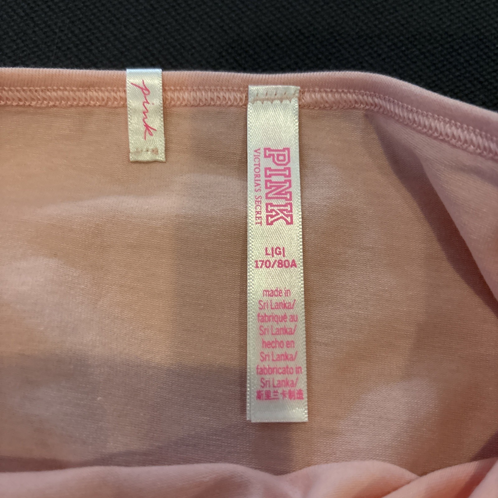 VICTORIA’S SECRET VS PINK Boyshorts PANTY LOT OF 5 SIZE LARGE