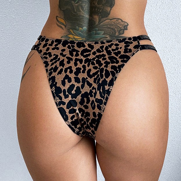 3PCS/LOT Sexy Womens Panties Bikinis Glitter Waist Lingeries Briefs Underwear