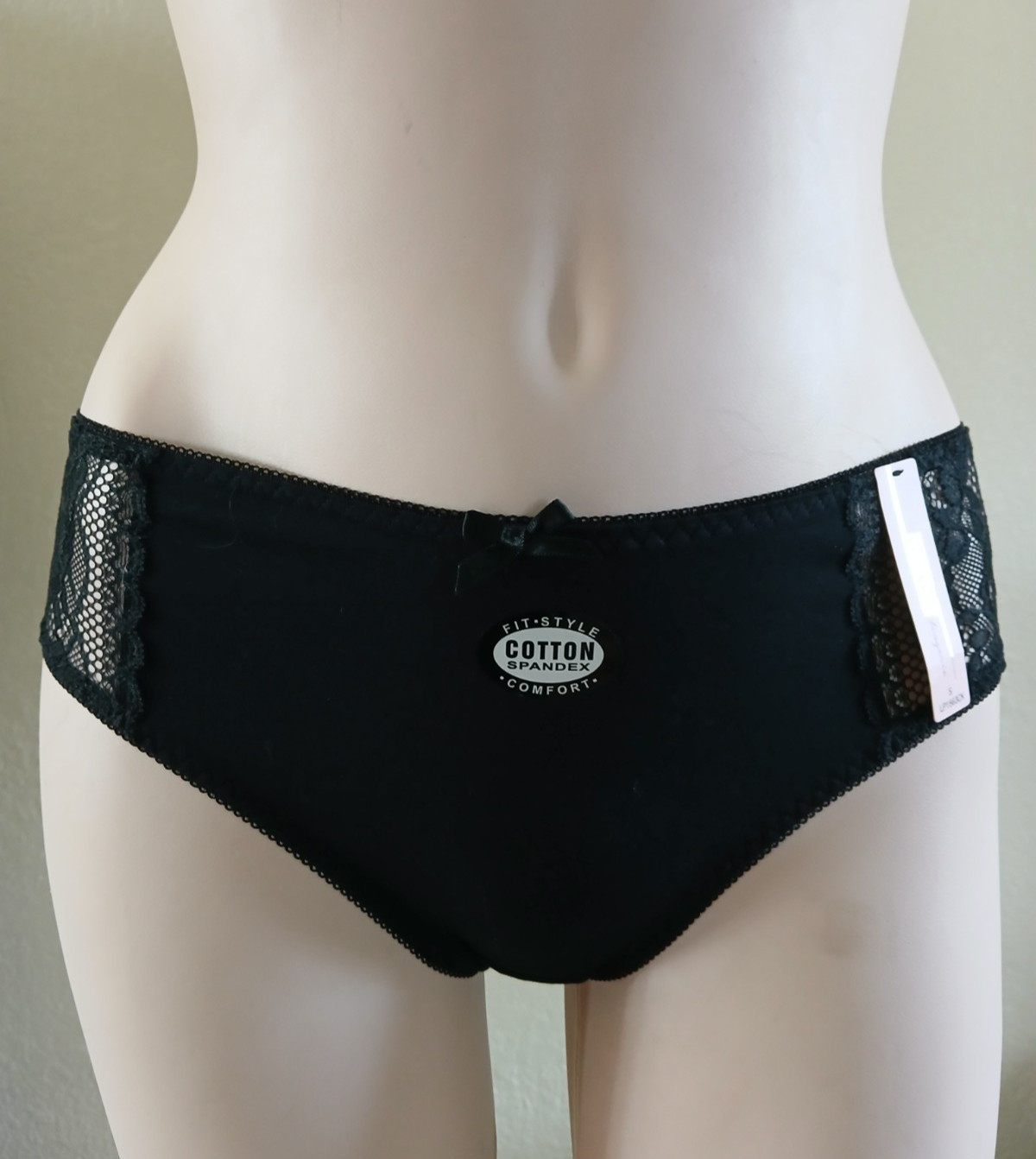 3 NWT WOMEN’S HIPSTER COTTON STRETCH BIKINI LOW CUT PANTY PINK, CORAL, BLACK LG