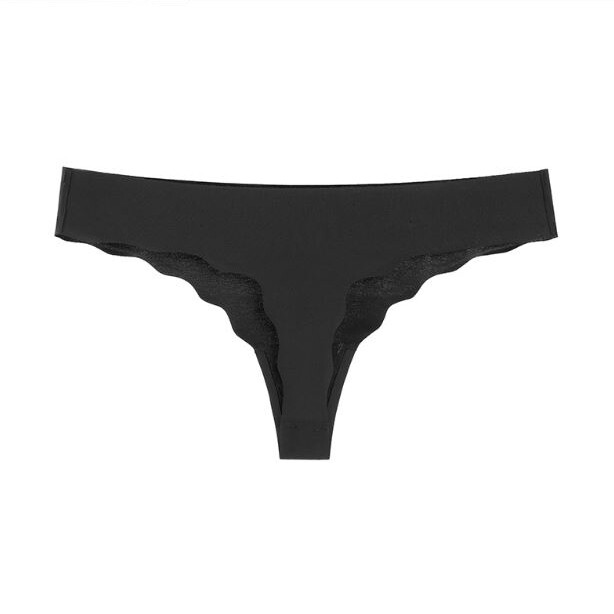 6 Packs Lot Women Sexy Panties Ice Silky Bikini G-String Thongs Briefs Underwear