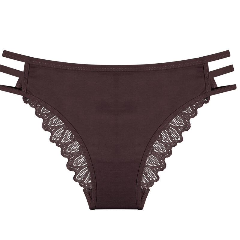 6 Pack Lot Sexy See Through Lace Panties Underwear Lingeries Sheer Briefs Bikini