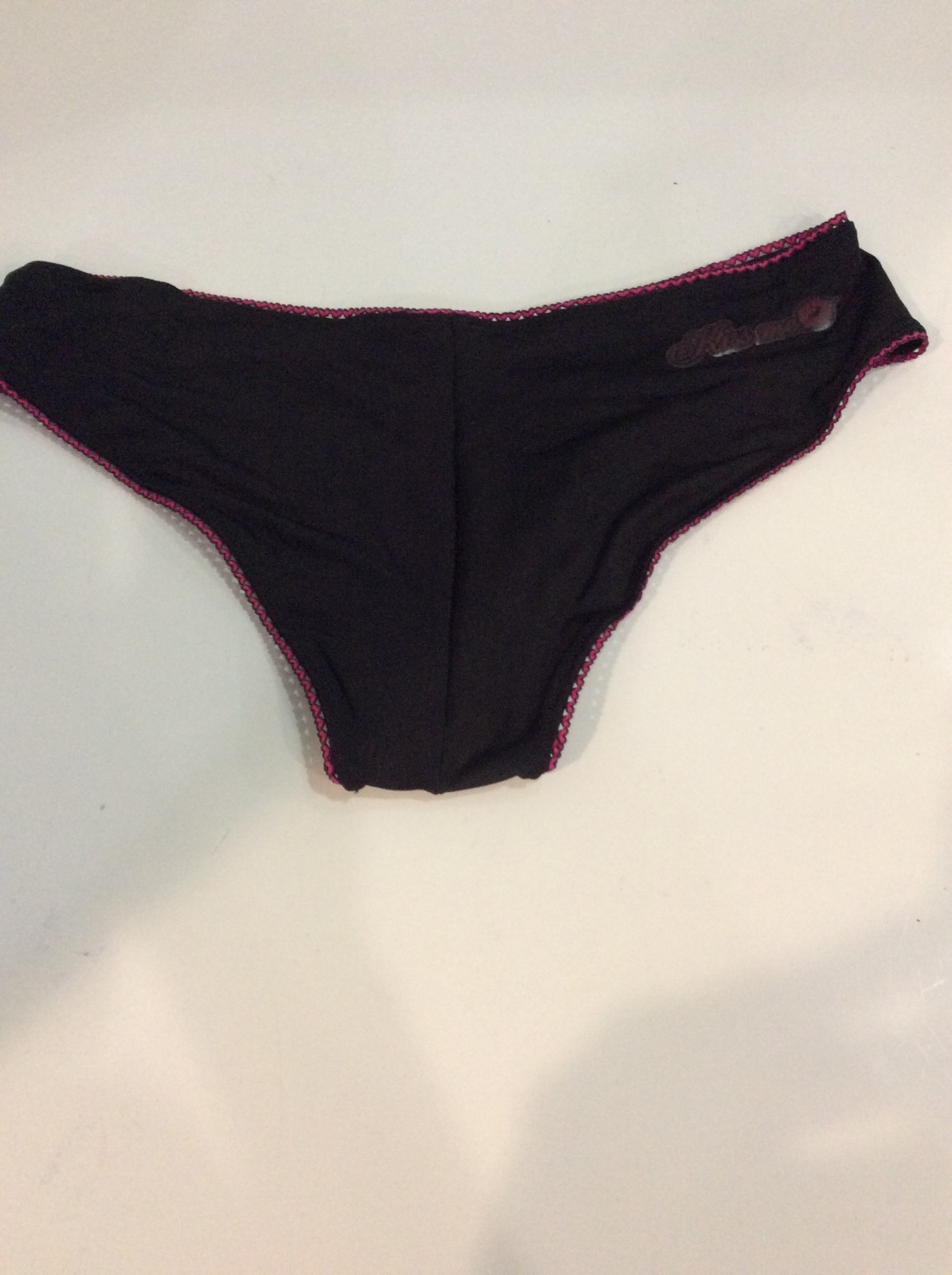 Vintage 2005 Victoria Secret Sexy Little Things Black Low Rise Hiphugger Size S