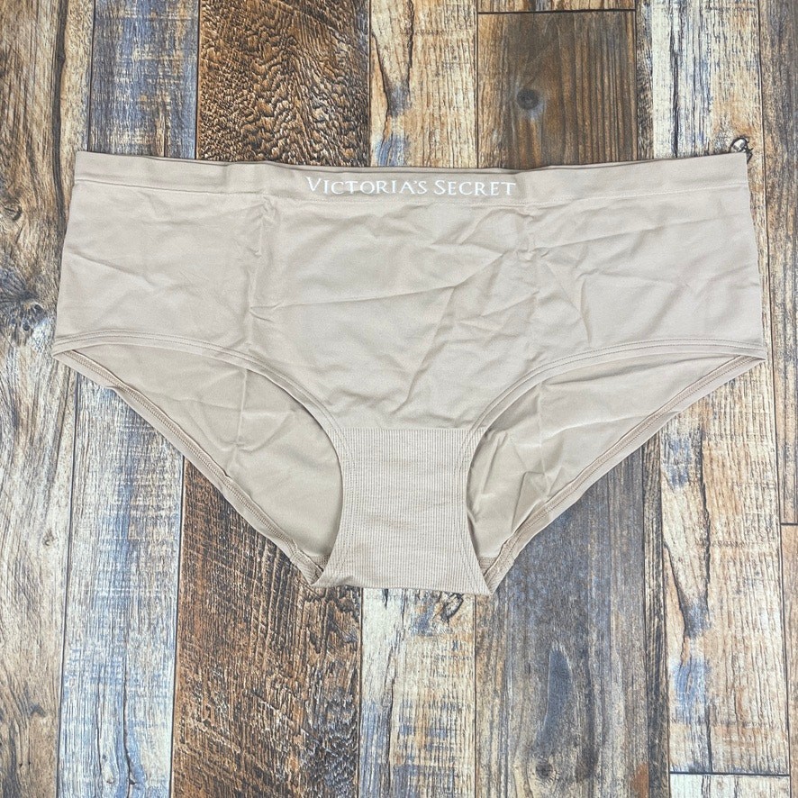 Victoria’s Secret Women’s XXL Cream Polyamide Elastane Seamless Hiphugger Panty