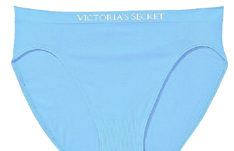 XXL Sea Blue SEAMLESS NOSHOWFULLCOVER Victorias Secret HighLeg Waist Brief Panty