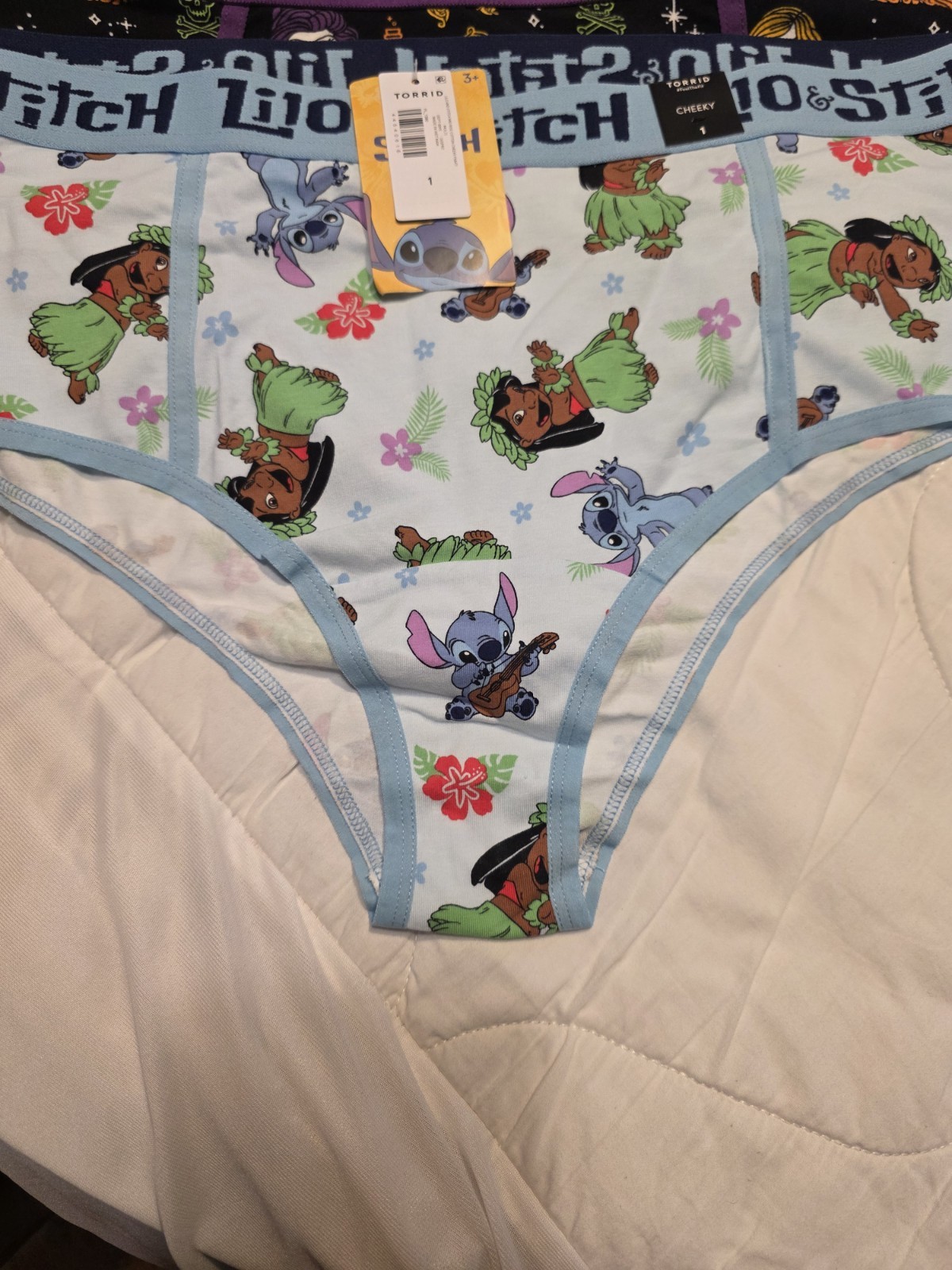 Torrid Cheeky Panties Size 1 Multicolor Disney Graphic Print