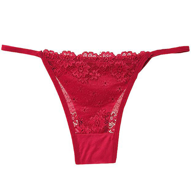 4 Pack Lot Womens Lace Thongs Sexy G-String Briefs Underwear Fashion Panties