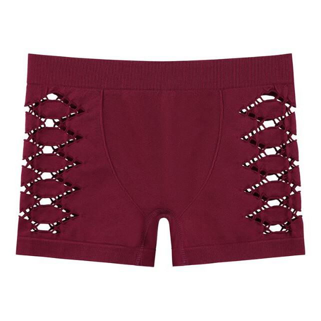 4 Pack Lot Sexy Ladies Womens Hollow Boyshorts Boxer Shorts Panties Underwear