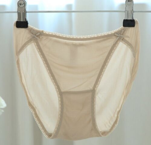 1 PC Silk Women’s Sexy Low Waist Panties Briefs Underwear Lingerie