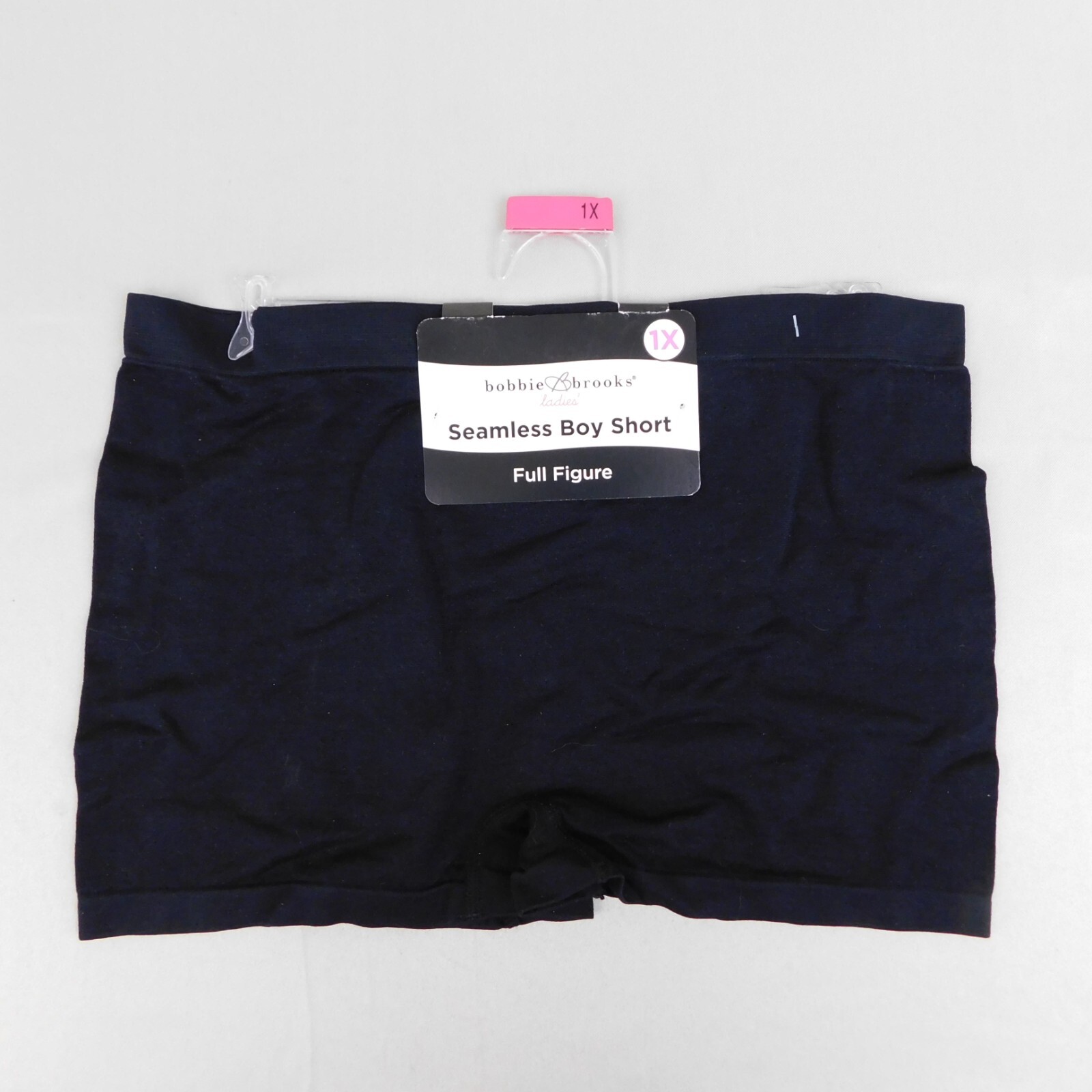 5pc Lot Bobbie Brooks Plus Size Seamless Microfiber Boyshort Panties 1X